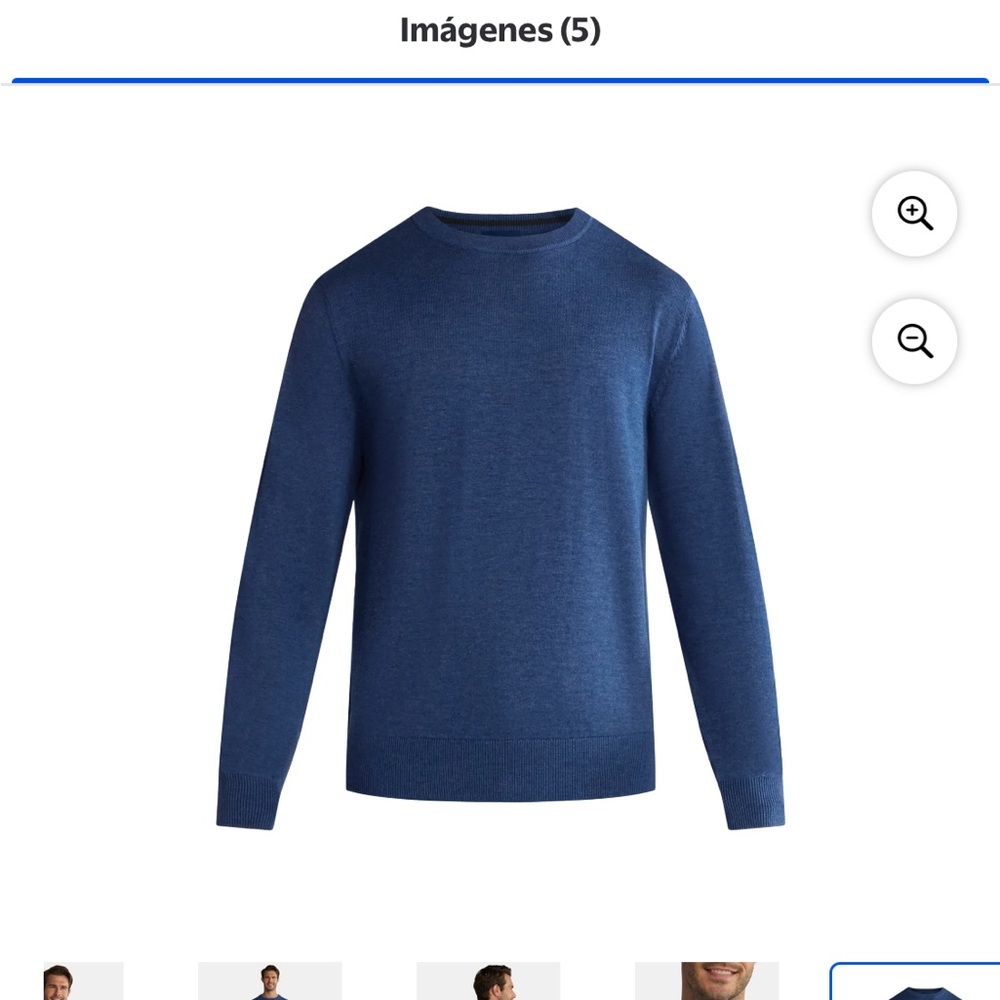 Men's Blue Sweater